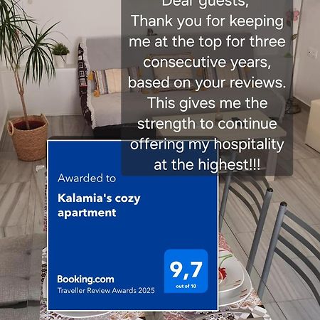Kalamia'S Cozy Apartment Πύργος Εξωτερικό φωτογραφία
